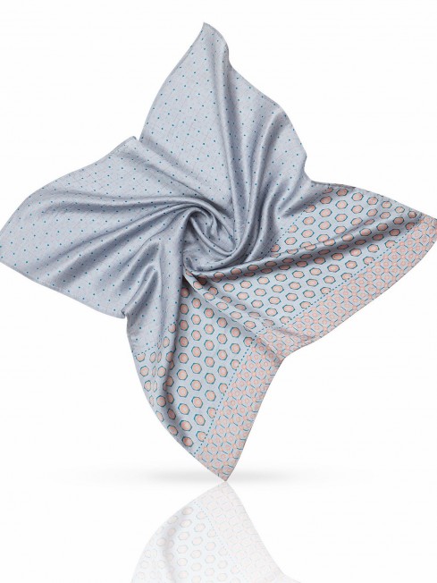 Шейный Платочек Женский SS.KV-SMALL.FLORE/GREY